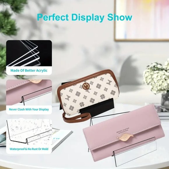 Acrylic  Clear Wallet Display Stand - Picture 6 of 6